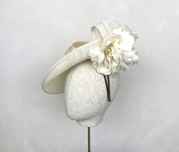 Betty Ivory Floral Headpiece