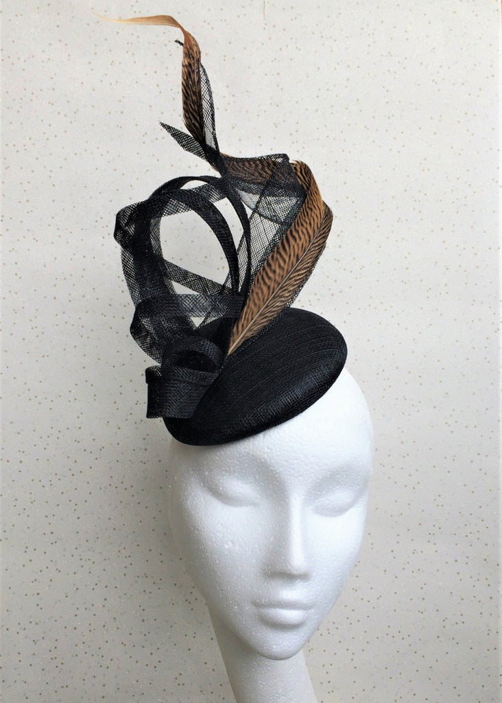 Black Pheasant Headpiece