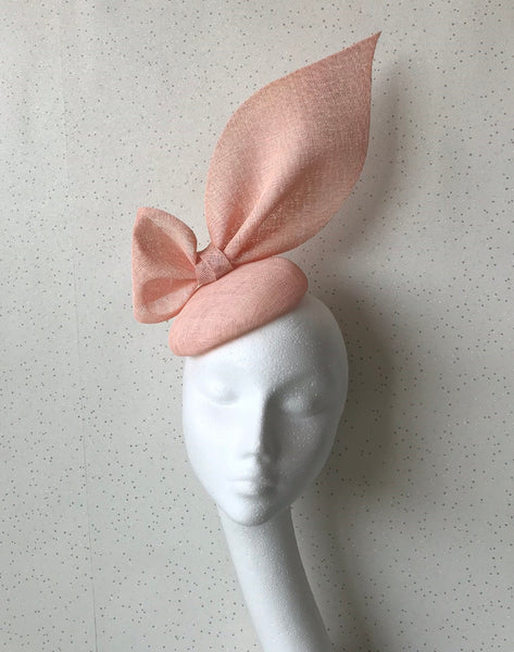 Diana Pink Bow Headpiece