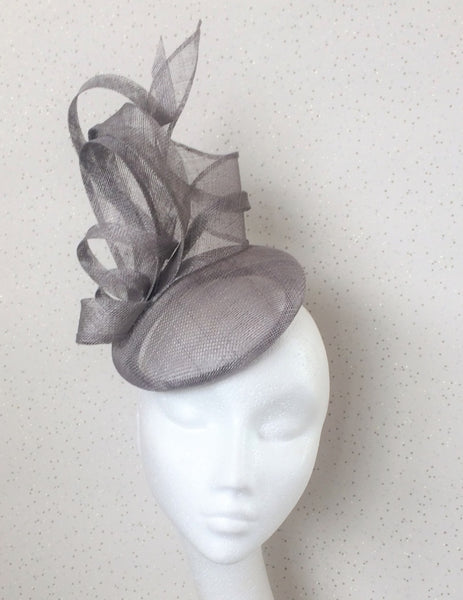 Alice Silver Grey Headpiece